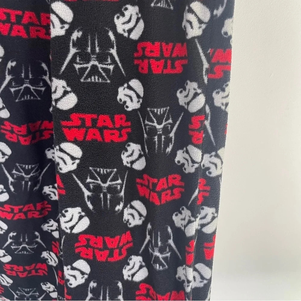 Star Wars Fleece Pajama Pants Size 7 Features Darth Vader - Picture 2 of 6